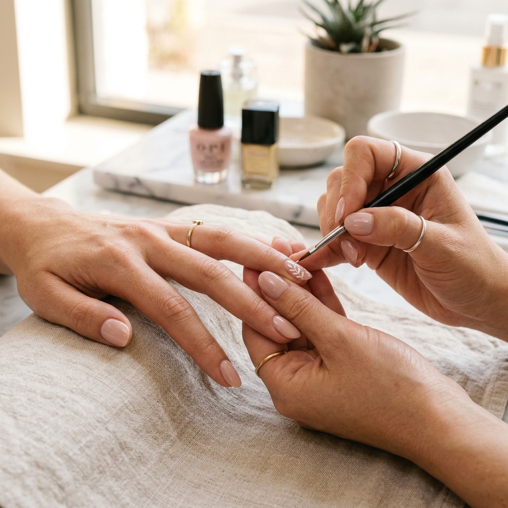 Unhas impecáveis feitas no Studio Ellas